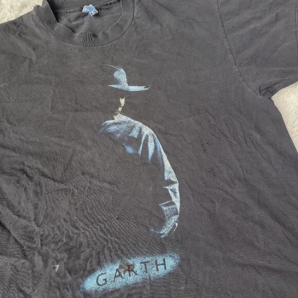 Vintage 90s Garth Brooks T-Shirt Adult XL - Picture 2 of 5